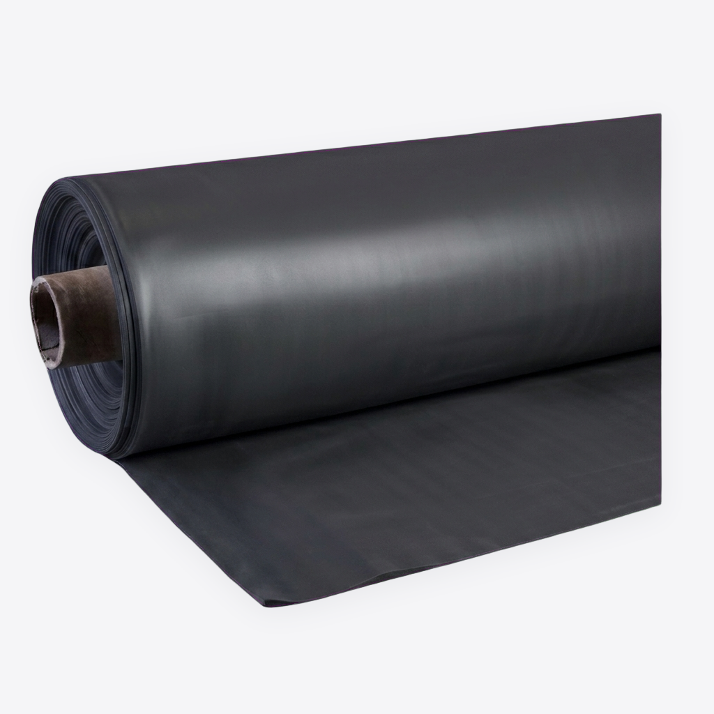 PVC-Teichfolie Individuell nach Maß schwarz 1,50 mm dick