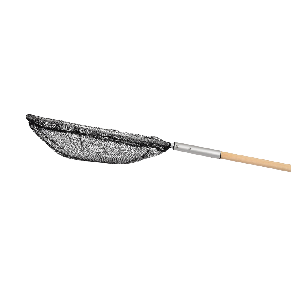 KNS Koikescher 50 cm mit Holzstiel 1,5m