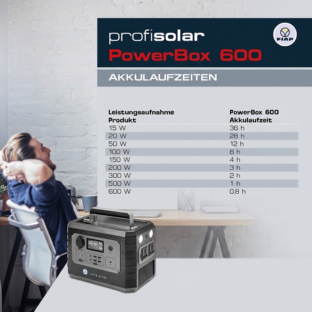Fiap profisolar Power Box 600