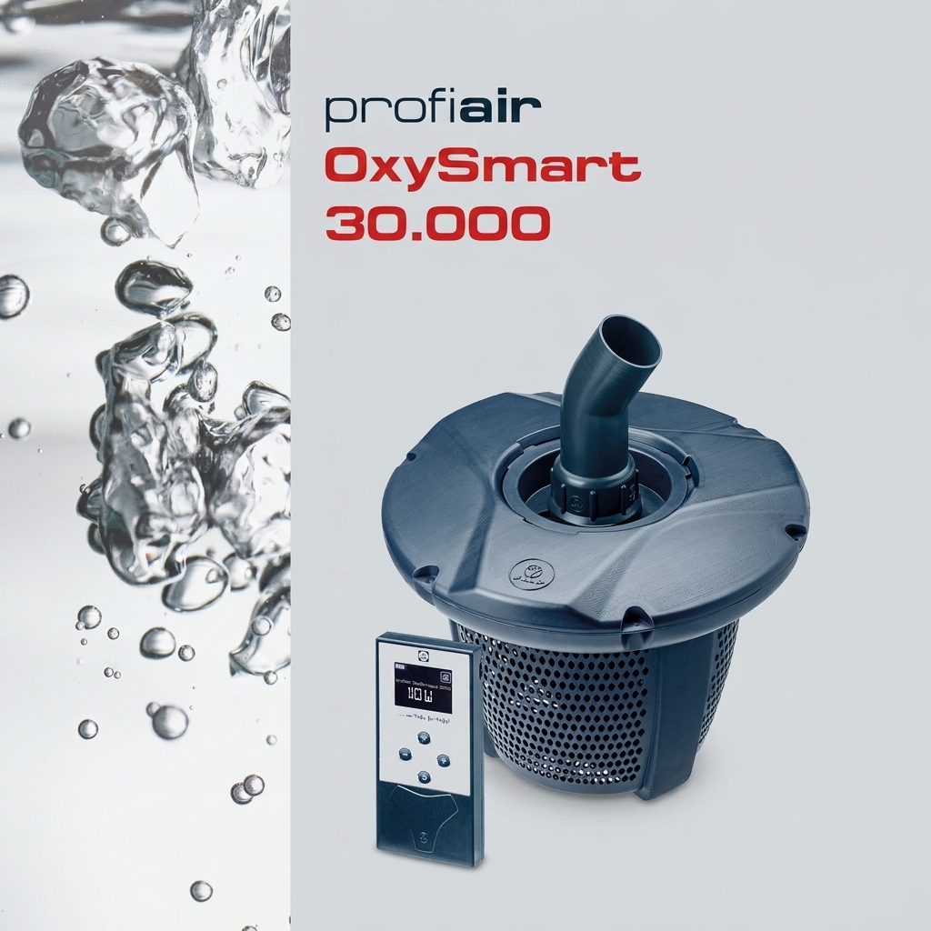 FIAP profiair OxySmart 30.000 – steuerbarer Teichbelüfter für Koi- & Gartenteiche
