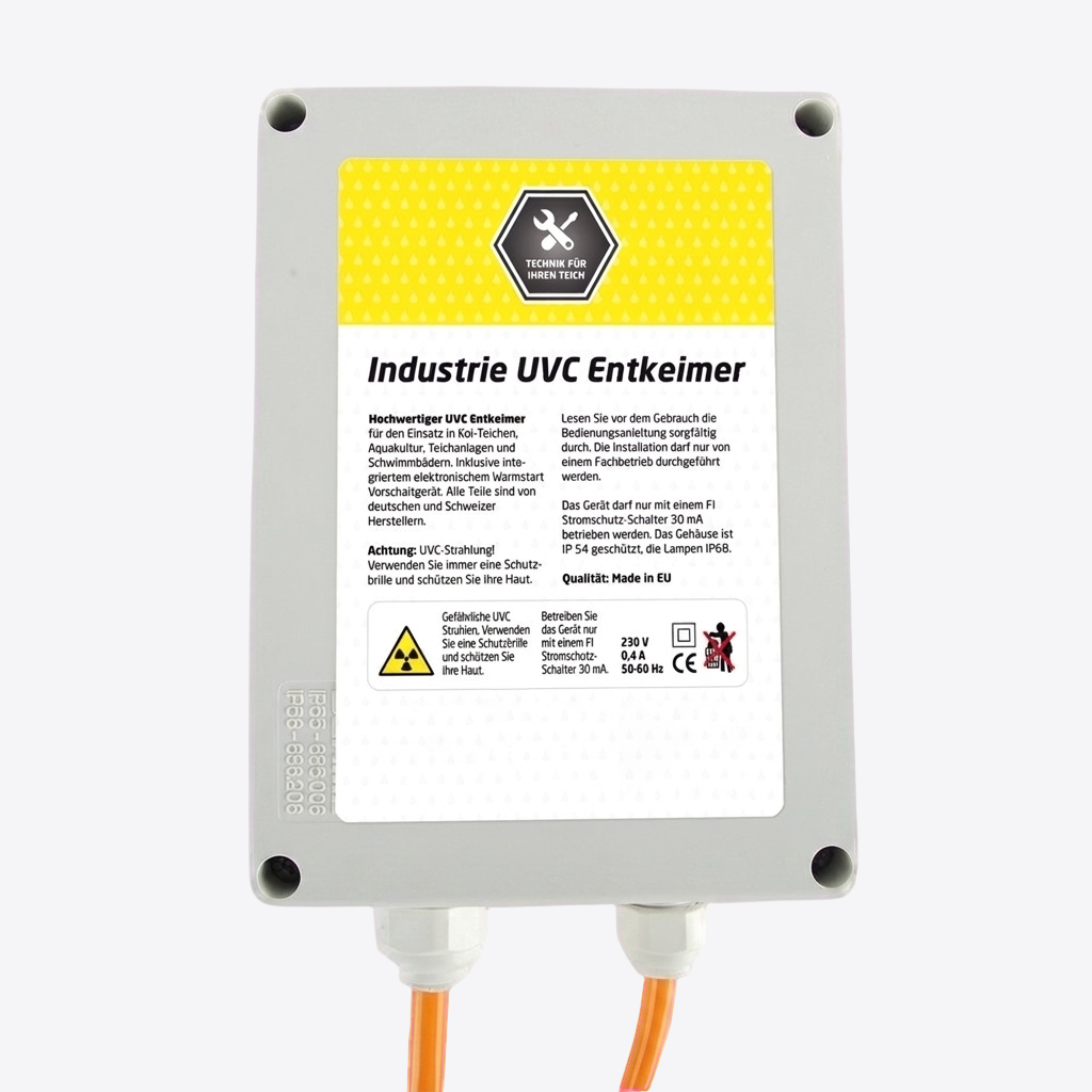 Pond Police Industrie UV-C T5 AM Serie 90 Watt mit Einbaugehäuse