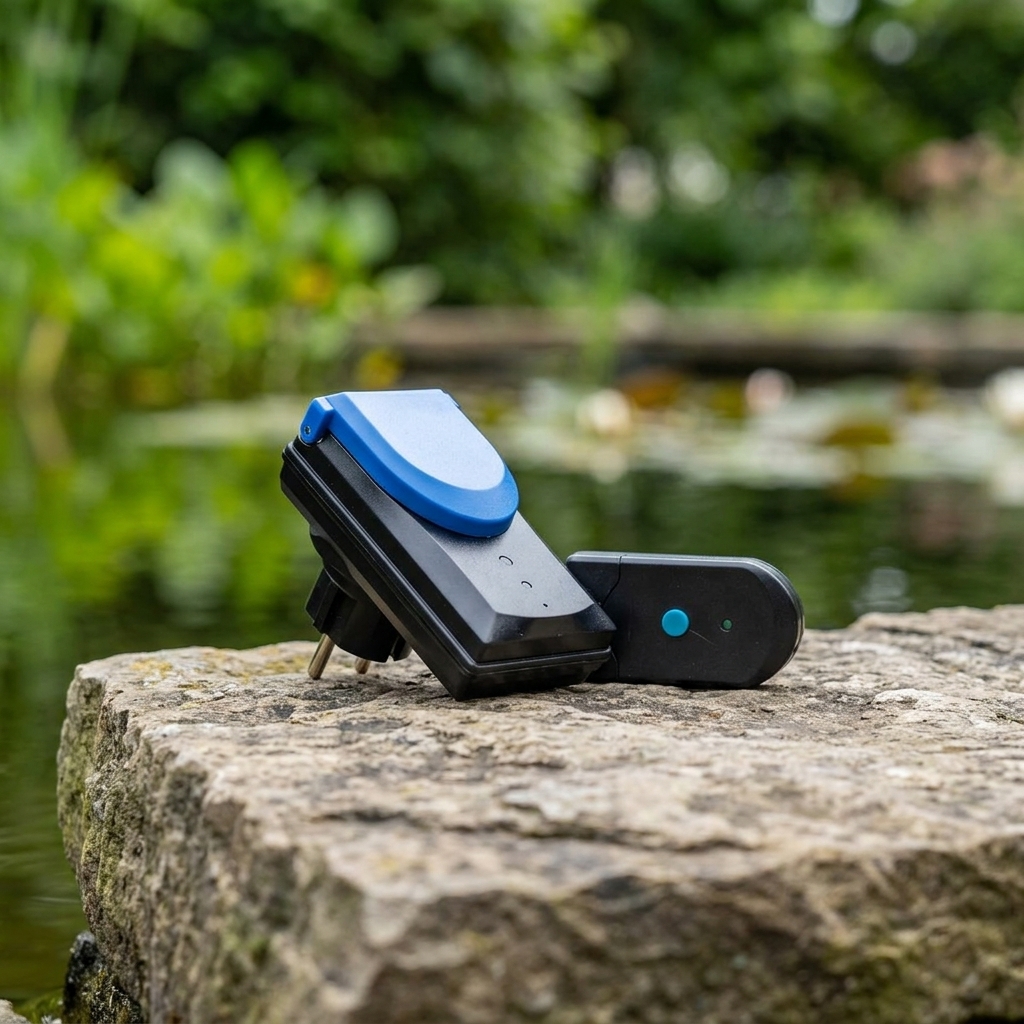 AquaForte RC 400 Funk Steckdose mit Fernbedienung