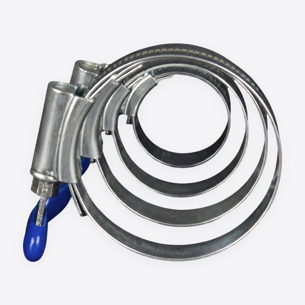 Hi-Grip Schlauchschelle 9mm Bandbreite mit Schlitzschraube