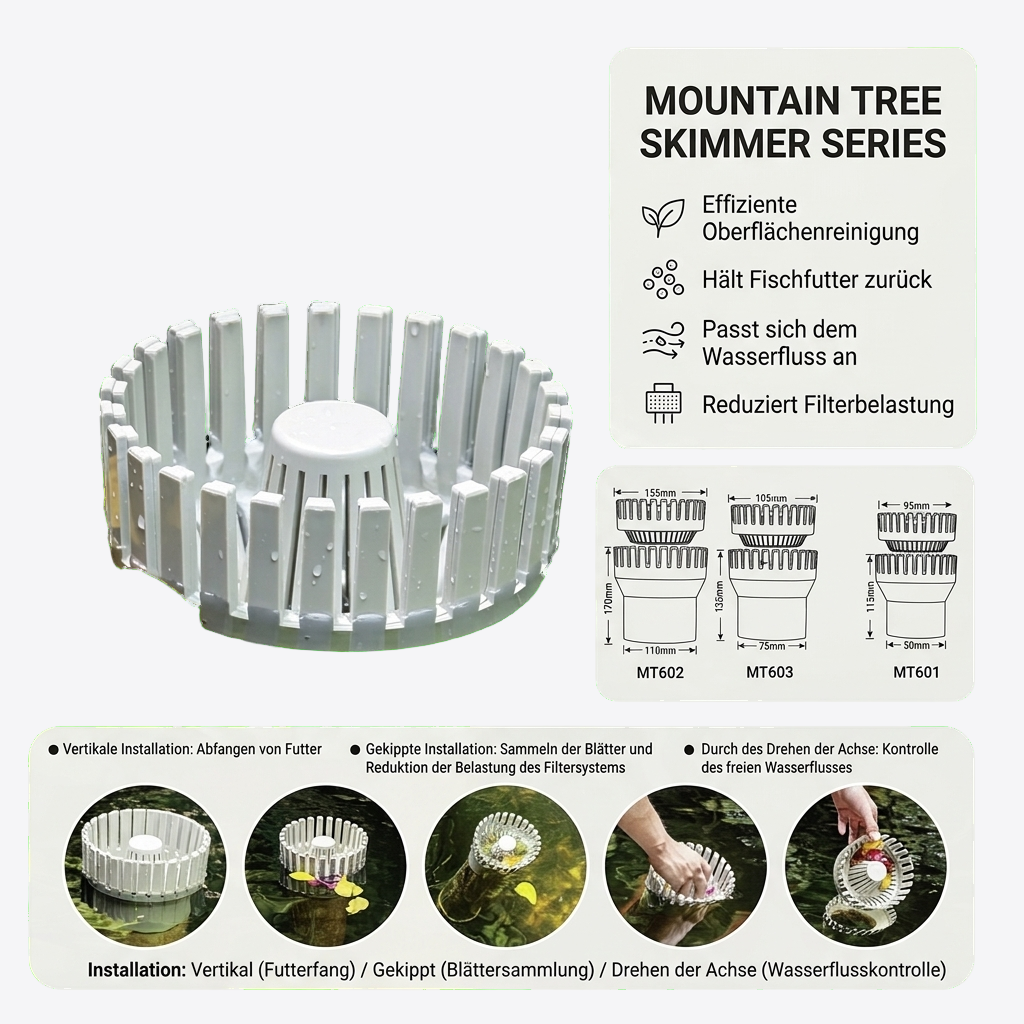 MOUNTAIN TREE Skimmer 50, 75, 110mm